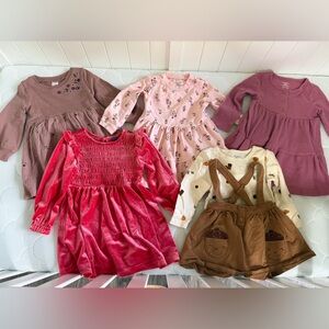 Fall Baby Girls Dresses Size 18 Months